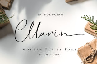 Cllarin: A Modern Script Amp Font for Digital Branding