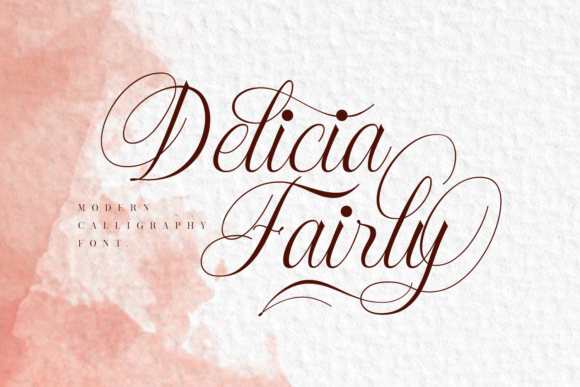 Delicia Fairly: A Bold, Sweet Script Font for Editorial Design