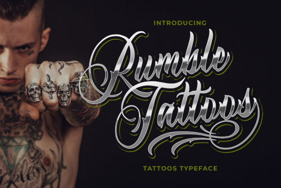 Font That Speaks Volumes: Rumble Tattoos for Branding Success