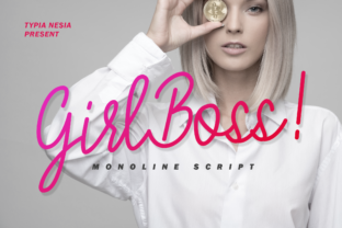 Girl Boss Font: A Romantic Script for Confident Branding
