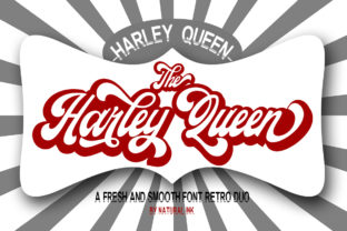 Harley Queen: A Script Font for Web Design and Brand Identity