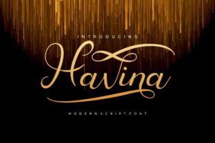 Havina: A Script Font That Elevates Editorial Design