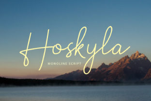 Hoskyla: A Font That Elevates Your Brand’s Visual Story