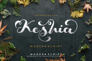 Keshia: A Script Font That Adds Personality to Branding
