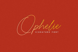 Ophelie: A Romantic Script Font for Creative Branding
