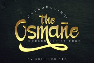Osmane: A Modern Handwritten Font for Web Design