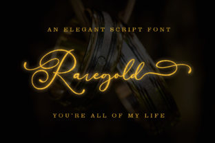 Raregold: A Font That Speaks with Grace
