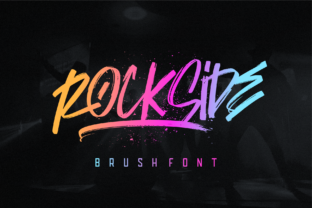 Rockside: A Handwritten Font That Commands Attention
