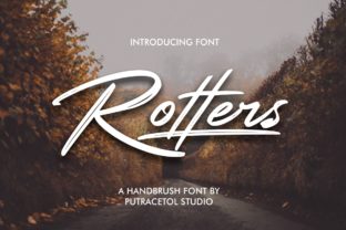 Rotters: A Script Font That Elevates Digital Branding