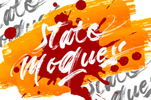 State Moques: A Brush Font That Brings Branding to Life