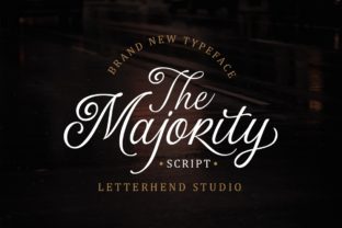 The Majority Font: A Modern Script for Branding That Speaks