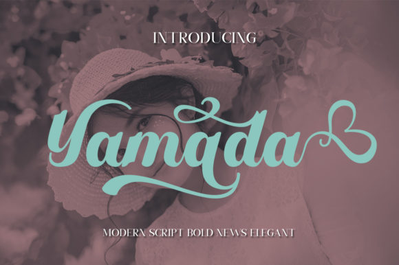 Yamada: A Font That Adds Elegance to Every Craft Project